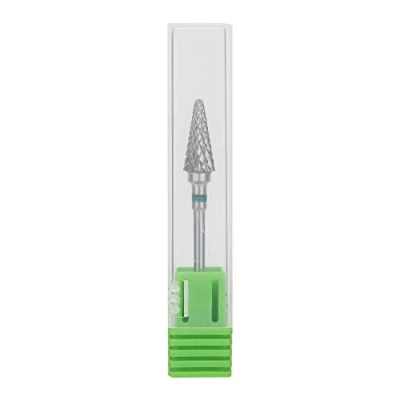 Image of Nail Drill Bit, Tungsten Steel Art Manicure Bits Electric Pedicure Grinding Head Accessories(Green)
