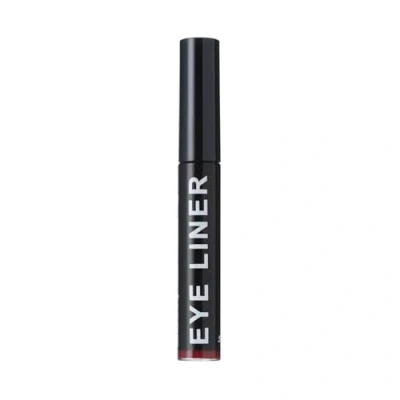 Image of Red liquid eye liner. Stong colour liner with a fine brush applicator.