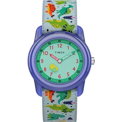 Image of Timex Time Machines Kids 29mm Elastic Fabric Watch TW7C77300
