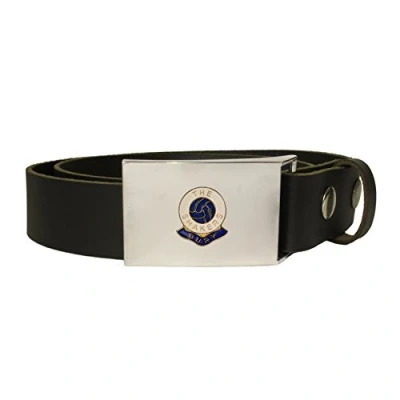 Image of Knight Bury Football Club Leather snap fit Belt Black