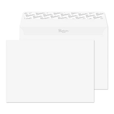 Image of Blake Business C5 162 x 229 mm 120 gsm Peel &amp; Seal Wallet Envelopes (37454) Brilliant White Wove Pack of 25