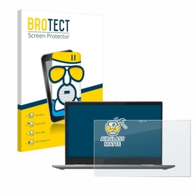 Image of brotect Anti Glare Glass Screen Protector Matte compatible with Lenovo ThinkPad X1 Yoga (5th. Gen.) Scratch 9H Protection Film