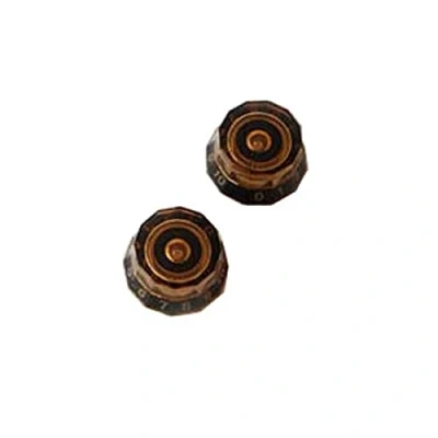 Image of PRS Guitars Lampshade Knobs, Amber (101754:001:007:002)