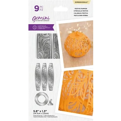 Image of Gemini 3D Christmas Decorations &amp; Pumpkin Dimensionals Die Collection Festive