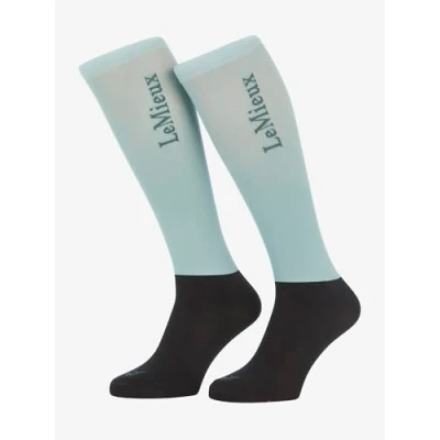 Image of LeMieux My Competition Socks Glacier (Twin Pack) Large