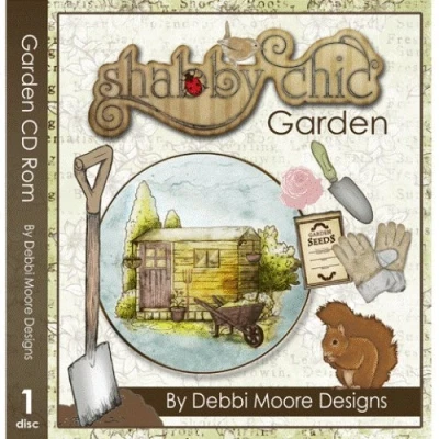 Image of Debbi Moore Designs Shabby Chic Garden CD Rom (294999)