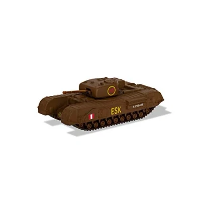 Image of Corgi CS90637 MiM Churchill MkIII 6th Scots Guards Brigade 1943 Show Case, Brown