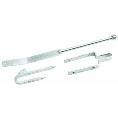 Image of Eliza Tinsley Galvanised Single Leg Field Gate Spring Fastener Set