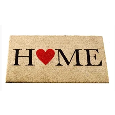 Image of Garden Mile Home Coir door mats Durable Indoor and Outdoor Natural Weather Resistant Eco friendly Entrance front mat outside for door(Home)
