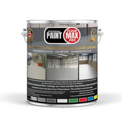 Image of PaintMax Industrial PU150 Polyurethane Concrete Floor Paint Coating (Sapphire Blue, 20 Litre)