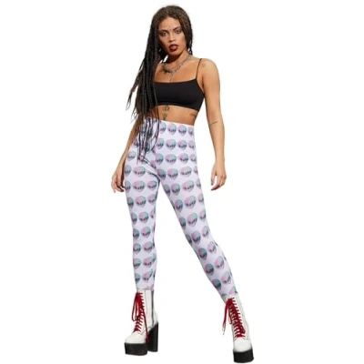 Image of Smiffys Fever Space Alien Leggings, Accessories Fancy Dress, Dress Up
