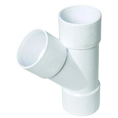 Image of FLOPLAST Solvent White 135 Degree 40mm (43mm) Waste Branch Tee