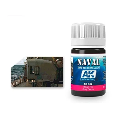 Image of AK Interactive Wash for Grey Decks AK00302