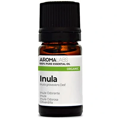 Image of BIO INULA Essential Oil 5mL 100% Pure, Natural, Chemotyped and AB/Cosmos Certified AROMA LABS (French Brand)