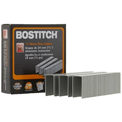 Image of Bostitch Heavy Duty Staples, 165 215 Sheets, 15/16 Inch (24mm) Leg, 1,000 Per Box (SB3515/16HC 1M)