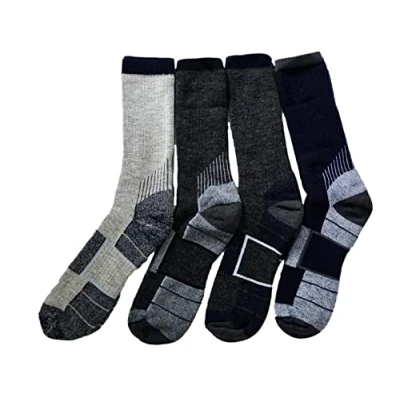 Image of Kirkland Signature 4 pair Men&#039;s Merino Wool Socks ,size 7 13 (7771320)