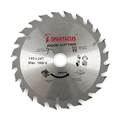 Image of Spartacus Wood Cutting Circular Saw Blade 140mm x 16mm Bore 30 Teeth