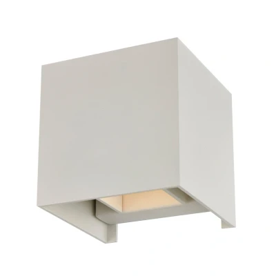 Image of Arcchio Zuzana wall light, angular, white, G9, 9.7 cm wide