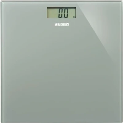 Image of Corby Helmsley Digital Glass Bathroom Scale Grey