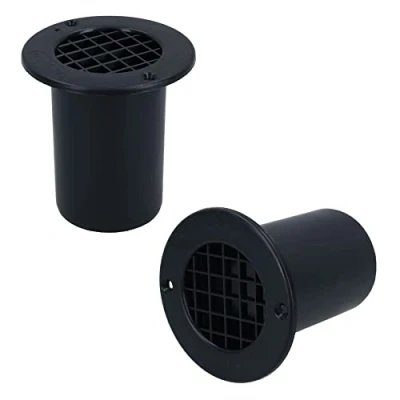 Image of 2 Pack Gas Drop Out Floor Vent 75mm Caravan Van Conversion Motorhome