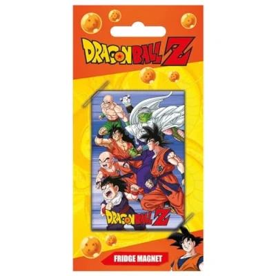 Image of Dragon Ball Z Heroes Strike Fridge Magnet (One Size) (Yellow, Orange, White)