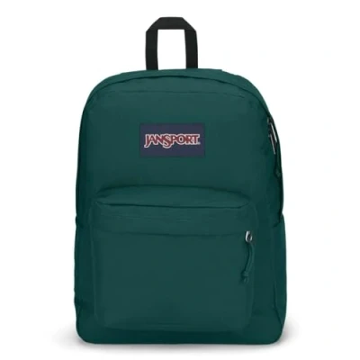 Image of JANSPORT Unisex&#039;s Superbreak One Backpack Classic Lightweight Reliable Bookbag, Deep Juniper, Size