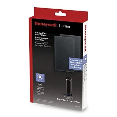 Image of Honeywell Air Purifiers and Fans HRF K2E K Replacement Purifier Pre Filters Compatible with the HFD323E Genius 5