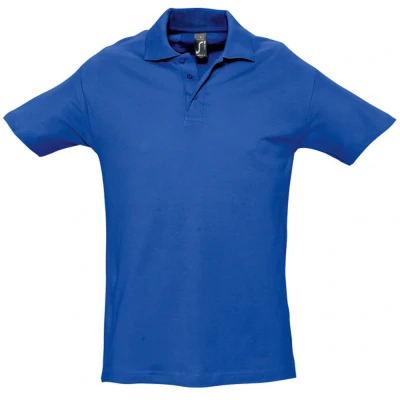 Image of Sols Spring men&#039;s Polo shirt in Blue