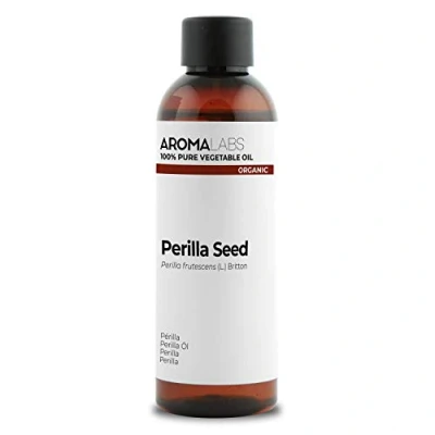 Image of ORGANIC PERILLA SEED Oil 100mL 100% Pure, Natural, Cold Pressed and Cosmos Certified AROMA LABS (French Brand)