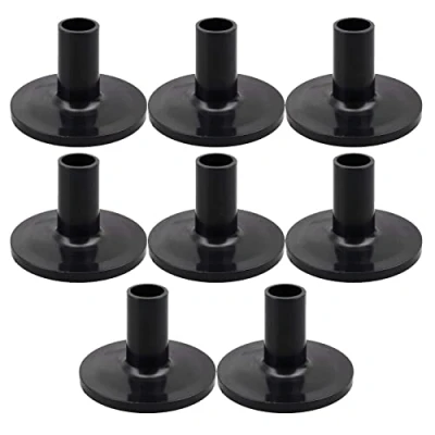 Image of 8 Pcs Cymbal Sleeves Black Drum Long Support Musical Instruments Accessory