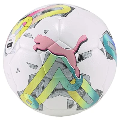 Image of PUMA Unisex Adult Orbita 4 HYB FIFA Basic Match Balls, White Multi Colour