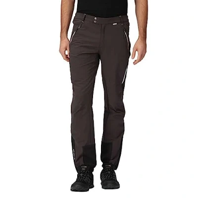 Image of Regatta Men&#039;s Mountain Walking Trousers Ash/Black 30R