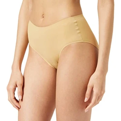 Image of Sloggi Women&#039;s ZERO One Midi Briefs, COGNAC, M