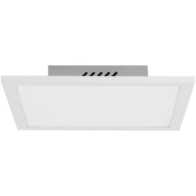 Image of Lindby LED panel Lamin, white, 30 cm, aluminium, CCT, remote control