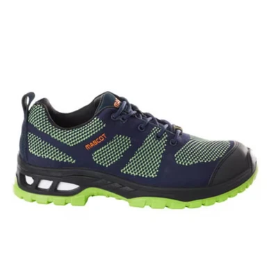 Image of Mascot Safety Shoes S1P with Laces Black/Royal/Lime Green 1046 (M11)