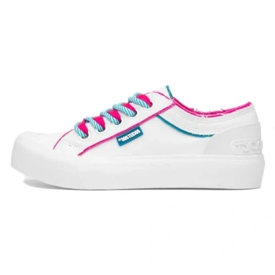 Image of Rocket Dog Jazzin Plus Eighties 12A Womens White material_cotton Size UK 3