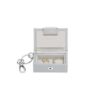 Image of Stackers Grey Nano Jewellery Box Keyring