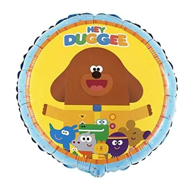 Image of Toyland® 45cm (18&quot;) Round Duggee Dog &amp; The Squirrels Foil Balloon Birthday Party Decoration