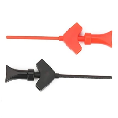 Image of 10PCS Mini Grabber SMD IC Test Hook Clips Jumper Probe Leads Kit for Logic Analyzer 2 Colors