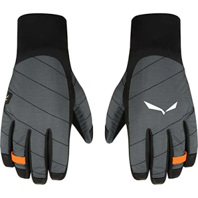 Image of Salewa Ortles Tirolwool® Responsive Gloves Men, Black Out Melange, 10/XL, MALE