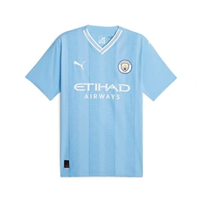 Image of Manchester City FC Season 2023/2024 Official Home Authentic Unisex Puma T Shirt S