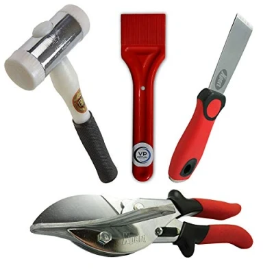 Image of Virtual Plastics Glazing Kit Xpert Chisel, Wedge / Shovel, Thor 710 Nylon Hammer &amp; Gasket Shear SK5