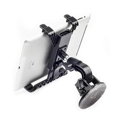 Image of Digicharge® Car Tablet Mount W/ 360 Degrees Adjustable Bracket Strong Suction Cup Windshield Dashboard Holder For 8&quot; 12&quot; Tablets iPad Air Samsung Galaxy Tab Amazon Fire HD Huawei etc.
