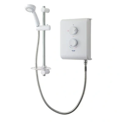 Image of Triton T70Z 8.5 KW Electric Shower White and Chrome SP7008Z.