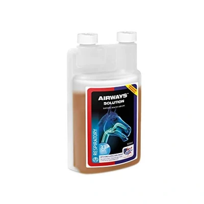 Image of Equine America Airways Solution Premium Ready To Use Horse &amp; Pony Supplement Support For Respiratory Health 500ml
