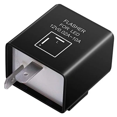 Image of Kinstecks 2Pin Flasher Relay 12V Motorcycle Indicators LED Light for Turn Signal