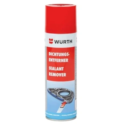 Image of Würth Sealant Remover (300 ml, Light yellow), Organic Solvents, Silicone free, AOX Fast Removal of Sealants, Adhesives, Paints