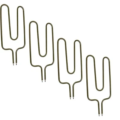 Image of SPARES2GO Heater Elements Compatible with Dimplex Night Storage Heaters (850W, Short Pin, Pack of 4)