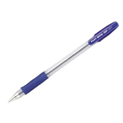Image of PILOT Pack of 3 Ballpoint Pens fine Tip Blue Ink BPS GP