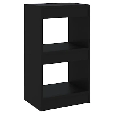 Image of vidaXL Book Cabinet/Room Divider Indoor Storage Shelf Stand Rack Bookcase Cabinet Home Organiser Room Partition Furniture Black